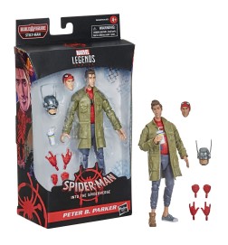 Marvel Legends Into the Spiderverse Spider-Man Peter B. Parker 6 Inch Action Figure (BAF: Stilt-Man)