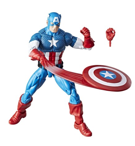 Marvel Legends Retro Captain America 6 Inch Action Figure