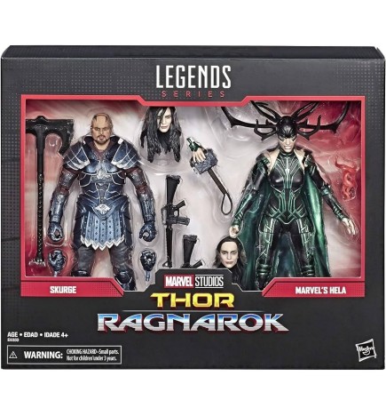 Marvel Legends Thor: Ragnarok Skurge vs Hela 6 Inch Action Figure 2-pack