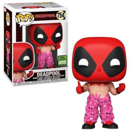 Funko Pop! Marvel Deadpool (with Teddy Pants) 2021 Spring Convention Limited Edition 754