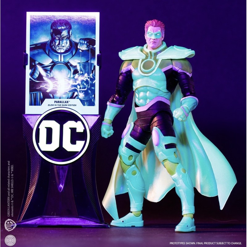 DC Multiverse (McFarlane) - Parallax (Zero Hour: Crisis in Time) Glow in the dark Edition Gold Label