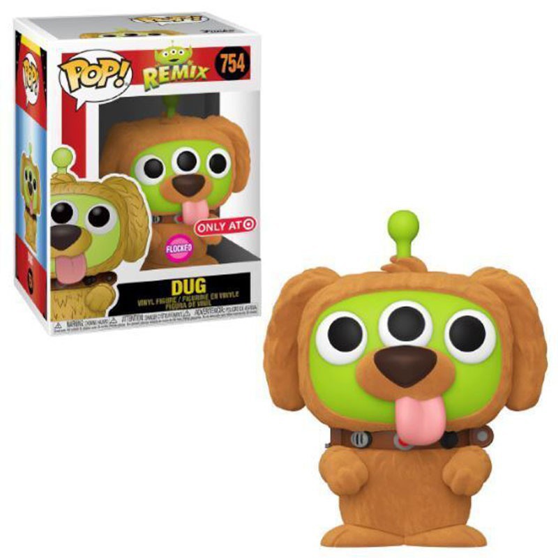 Funko Pop! Disney Dug (Remix) (Flocked) Target Exclusive 754