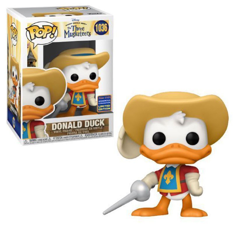 Funko Pop! Disney-The Three Musketeers Donald Duck (Limited Edition) (1036)