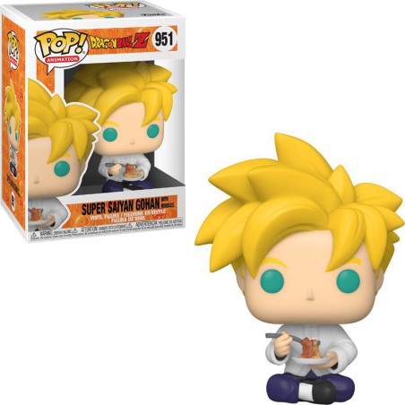 Funko Pop! Dragon Ball-Super Saiyan Gohan (with Noodle) (951)