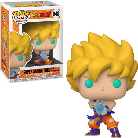 Funko Pop! Dragon Ball-Super Saiyan Goku With Kamehameha (948)