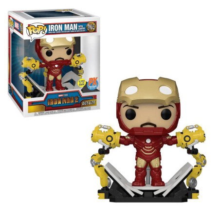 Funko Pop! Marvel Iron Man with Gantry (Glow in the Dark) PX Exclusive 905