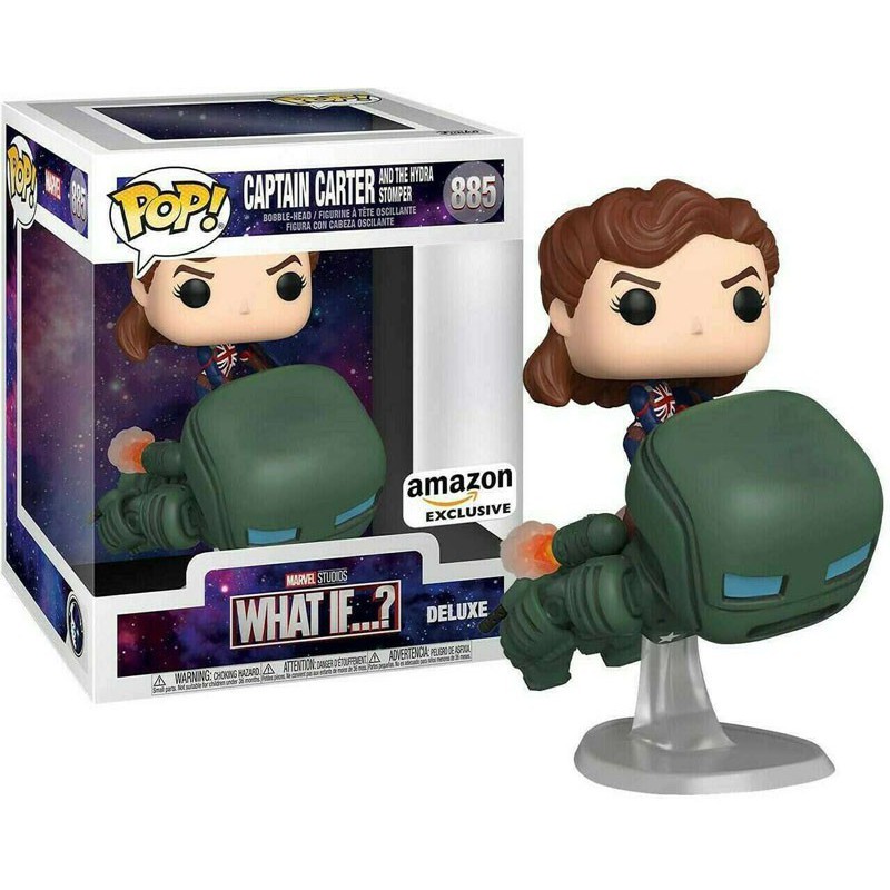 Funko Pop! Marvel What If...? Captain Carter and the Hydra Stomper Amazon Exclusive 885