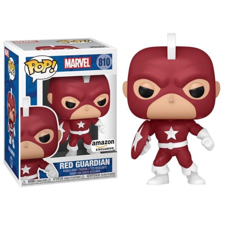 Funko Pop! Marvel Red Guardian Year of the shield Amazon Exclusive 810