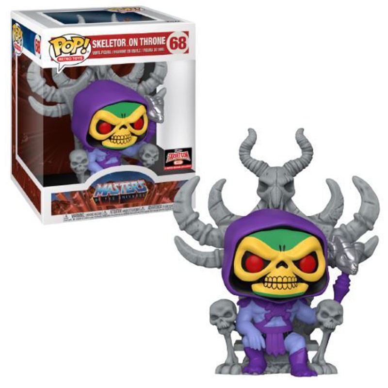 Funko Pop! Masters of the Universe (MOTU) :  Skeletor on the Throne 2021 Target Con Exclusive 68