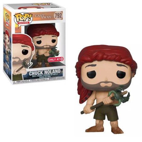 Funko Pop! Movies - Cast Away - Chuck Noland (with Speared Crab) Target Exclusive 792