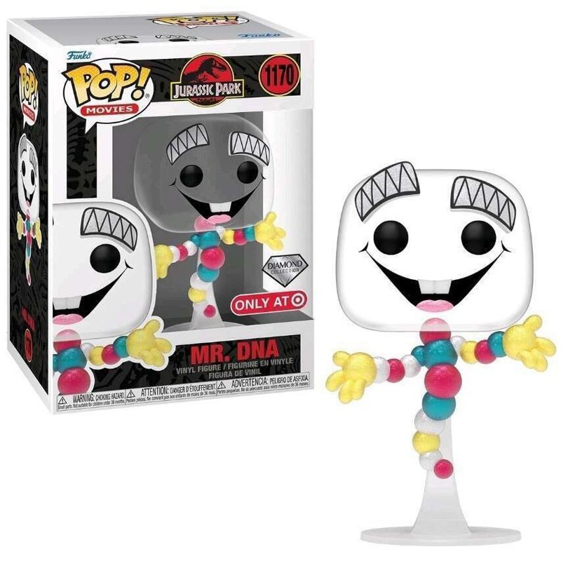 Funko Pop! Movies Jurassic Park Mr. DNA (Diamond Collection) Vinyl Figure Target Exclusive 1170