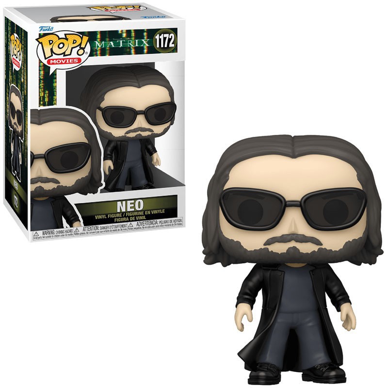 Funko Pop! Movies Matrix Neo Vinyl Figure 1172