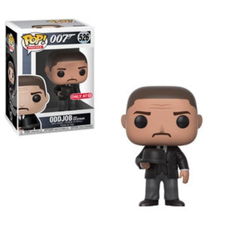 Funko Pop! Movies James Bond Goldfinger Oddjob (Throwing Hat) Target Exclusive 526