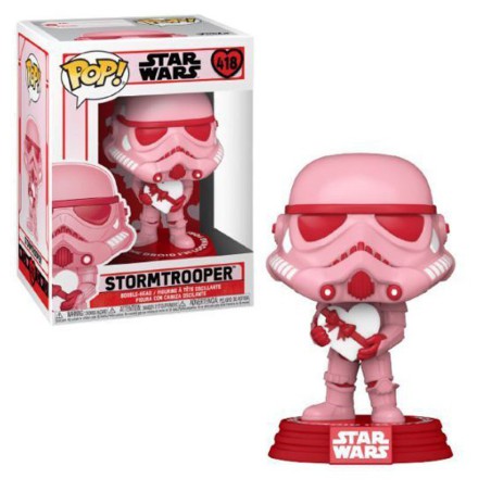 Funko Pop! Star Wars Stormtrooper (Pink | Valentine) 418