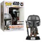 Funko Pop! Star Wars Mandalorian - The Mandorian (Chrome Helmet) Amazon Exclusive 345