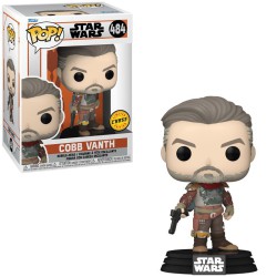 Funko Pop! Star Wars-The Mandalorian: Cobb Vanth Marshal Unmasked Chase Edition 484