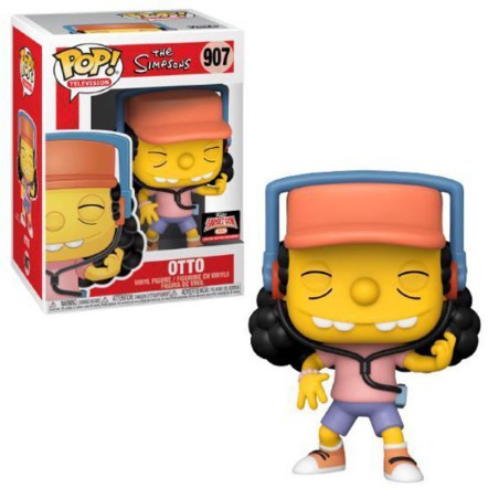 Funko Pop! TV The Simpsons Otto Mann 2021 Target Con Exclusive 907