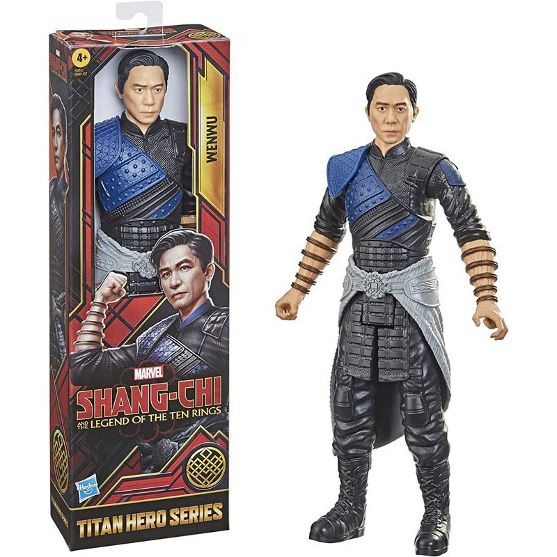 Marvel Titan Hero Series Shang-Chi and The Legend of The Ten Rings Action Figure 12-inch Toy Wenwu