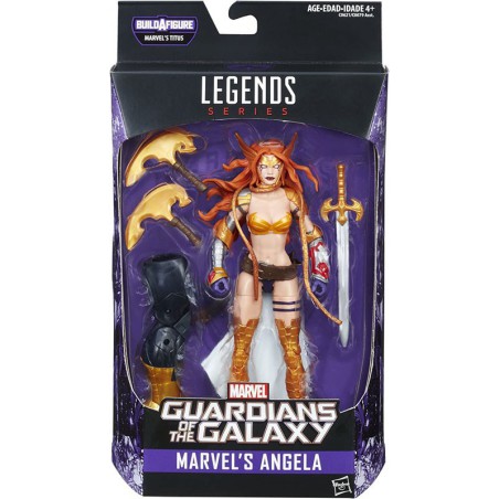 Marvel Legends Guardians of the Galaxy Marvel’s Angela 6 Inch Action Figure (BAF: Titus)