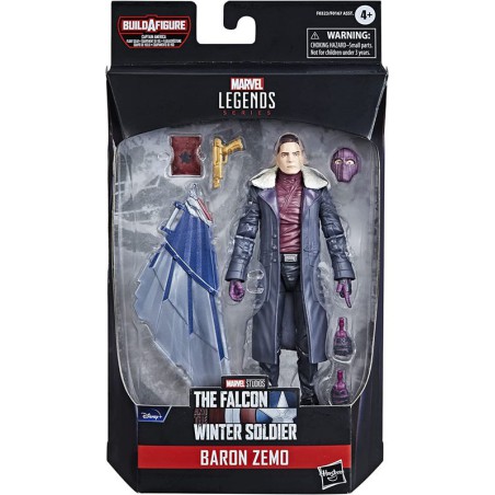 Marvel Legends Baron Zemo 6 Inch Action Figure (BAF: Disney Plus Captain America - Flight Gear) 6 of 6