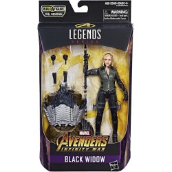 Marvel Legends Avengers Infinity War Black Widow 6 Inch Action Figure (BAF: Cull Obsidian)