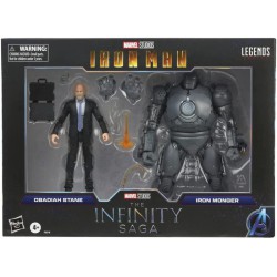 Marvel Legends Infinity Saga - Iron Man - Obadiah Stane and Iron Monger 2-pack 6 Inch Action Figures