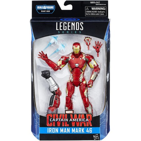 Marvel Legends Iron Man (Mark 46) 6 Inch Action Figure (BAF: Giant Man)