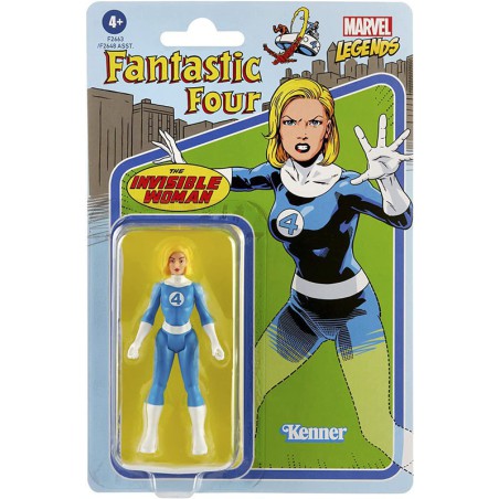 Marvel Legends Retro Fantastic Four Invisible Woman 3.75" Action Figure