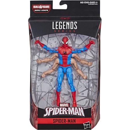 Marvel Legends 6-Arm Spider-Man 6 Inch Action Figure