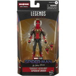 Marvel Legends No Way Home Spider-Man Integrated Suit 6 Inch Action Figure (BAF: Armadillo)