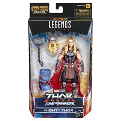 Marvel Legends Thor: Love and Thunder Mighty Thor 6 inch Action Figure (BAF: Marvel's Korg)