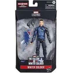 Marvel Legends Winter Soldier 6 Inch Action Figure (BAF: Disney Plus Captain America - Flight Gear) 4 of 6