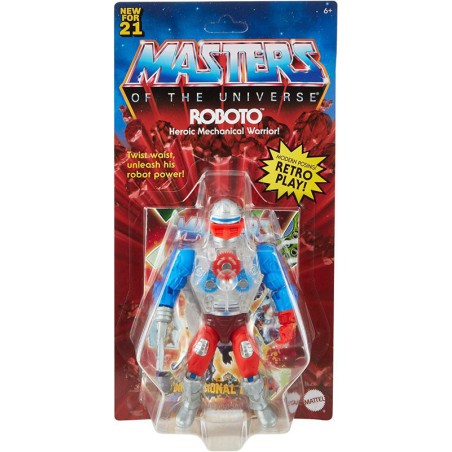 Masters of the Universe Origins (MOTU) - Roboto 5.5 inch Action Figure